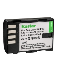 Kastar Battery (1-Pack for Panasonic DMW-BLF19 and Panasonic Lumix DMC-GH3 Lumix DMC-GH3A Lumix DMC-GH3AGK Lumix DMC-GH3GK Lumix DMC-GH3H Lumix DMC-GH3HGK Lumix DMC-GH3KBODY Lumix DMC-GH4H Lumix DMC-GH4