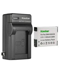 Kastar 1-Pack Battery and AC Wall Charger Replacement for Panasonic Lumix DMC-ZS45 DMC-ZS45K, Lumix DMC-ZS50 DMC-ZS50K, Lumix DMC-FT5 DMC-FT5A DMC-FT5D DMC-FT5K DMC-FT5S, Lumix DMC-FT6, Lumix DMC-FT7