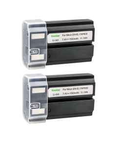 Kastar Battery 2-Pack for Nik EN-EL1 ENEL1 Minota NP-800 and Nik Cooipix 4300 4500 4800 5400 5700 775 8700 880 885 995 S60 S80 S205 S200 S210 S220 S500 S510 S520 S570 S600 S700 S3000 S4000 S5100