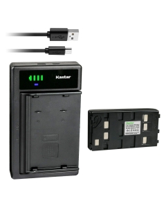 Kastar 1-Pack Battery and Smart USB Charger Compatible with Sony CCD-VX SeriesCCD-VX1 CCD-VX3, Sony EVC SeriesEVC-X7 EVC-9100, Sony GV SeriesGV-5K GV-8 GV-9 GV-9E GV-U5, Sony XV SeriesXV-M30 XV-MH30