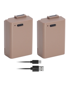 Kastar 2-Pack EN-EL25C Battery Replacement for Nikon EN-EL25, EN-EL25a, 4241 Battery, MH-32 EH-7P Charger and Nikon Z Series Z 30 Z30, Z 50 Z50, Z FC Zfc Mirrorless Camera