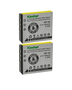 Kastar NP-50 Battery 2-Pack Replacement for SiOnyx Aurora SX-50 Battery, SiOnyx Aurora PRO Night Vision Camera, SiOnyx Aurora IR Night Vision Camera, SiOnyx Aurora Day/Night Action Camera