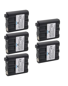 Kastar 5-Pack Rechargeable Ni-MH Battery 6.0V 1000mAh Compatible with Midland GXT-1000 GXT-1000G GXT-1000PS GXT-1000VP4 GXT-1000X3VP4 GXT-1030 GXT-1030VP4 GXT-1050 GXT-1050VP4 GXT-1091 2-Way Radio