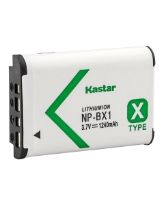 Kastar 1-Pack NP-BX1 Battery Replacement for Sony NP-BX1 NPBX1, Type X, X-Series Rechargeable Battery Pack, Sony BC-CSX, BC-CSXB, BC-TRX, Acc-TRBX Charger