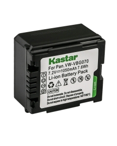 Kastar 1-Pack Battery Replacement for Panasonic HDC-SD700, HDC-SD707, HDC-SDT750, HDC-SDT750K, HDC-SX5, HDC-SX5EB-S, HDC-SX5EG-S, HDC-SX5GCS-S, HDC-SX5GK, HDC-TM10, HDC-TM10K, HDC-TM10S, HDC-TM15