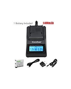 Kastar Ultra Fast Charger(3X Faster) Kit and Battery (1-Pack) for GoPro HERO4 and GoPro AHDBT-401, AHBBP-401 Sport Cameras [Over 3X Faster Than a Normal Charger with Portable USB Charge Function]