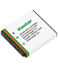 Kastar Battery 1 Pack for Polaroid T10035 T1031 T-1031 T1035 T-1035 T1232 T1234 T-1234 T1235 T-1235, PRAKTICA DMMC3D DMMC-3D LM 10-TS LM 12-TS, RICO HD-TD910 T1200 T-1200 ZUP120 ZUP-120