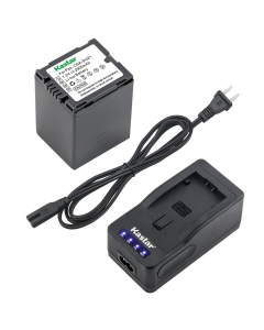 Kastar LED Super Fast Charger & Battery Replacement for Panasonic CGA-DU21 CGR-DU21 NV-GS330 GS508 MX500 PV-GS180 GS320 GS400 GS500 SDR-H48 H250 H280 VDR-D160 D308 D310 D400 M54 M55 M70 M75 M95 M250