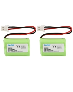 Kastar 2-Pack 2/3AAA 2.4V 300mAh Battery Replacement for V-tech LS6191-13, LS6191-17, LS6191-2, LS6191-3, LS6191-4, LS6191-5, LS6191-6, LS6191-7, LS6191-8, LS6191-9, LS6195, LS6195-1, LS6195-2