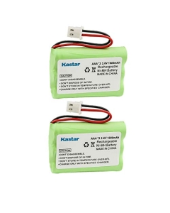 Kastar 2-Pack Battery Replacement for Motorola Baby Monitor HRMR03 GB380863 MBP33XL MBP33XL-2 MBP33XL-3 MBP33XL-4 MBP33XLPU(Only Fit MBP33S/MBP33SPU MBP36/MBP36PU MBP36S/MBP36SPU Newer 800mAh Version)