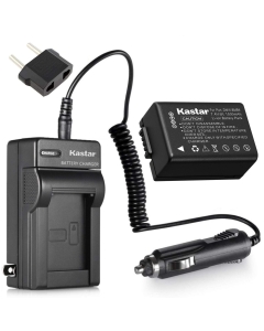 Kastar Battery (X1) & AC Travel Charger for Leica BP-DC9, BP-DC9-U, BP-DC9-E, BPDC9 and Leica V-Lux 2, VLUX2, Leica V-Lux 3, VLUX3 Digital Cameras