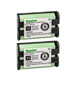 Kastar 3.6V 900mAh NI-MH Rechargeable Cordless Phone Telephone Battery Replacement for Panasonic HHRP107 HHR-P107 KX-3032 KX-TGA600B