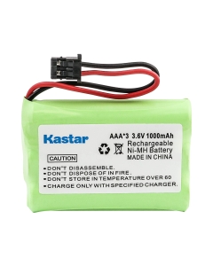 Kastar 10-Pack AAAX3 3.6V MSM 1000mAh Ni-MH Rechargeable Battery for Uniden Cordless Phone BT-446 BT446 BP-446 BP446 BT-1005 BT1005 TRU8885 TRU8885-2 TRU88852 TRU8888 TRU9460 TRU9465 TRU9480 TCX-800