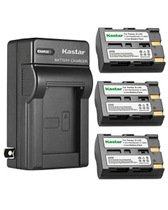 Kastar 3-Pack NP-400 Battery and AC Wall Charger Replacement for Konica Minolta NP-400 Battery, BC-400 Charger, Konica Minolta Maxxum 5D, Maxxum 7D, a Sweet Digital, a-5 Digital, a-7 Digital Camera