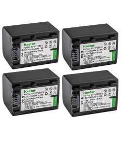 Kastar NPFH70 Battery (4-Pack) for Sony NP-FH100, FH60, FH70, NP-FH90, TRV and Sony DCR-DVD405 407E 408 410E 450 602E 610 650E DCR-HC96 DCR-SR85 HDR-HC9 HDR-UX20 HDR-SR12 DCR-SR65E XR500E Camera