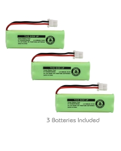 Kastar 3Pack BT183482 / BT283482 Cordless Phone Battery Ni-MH 2.4V 600 mAh Replacement for Vtech LS6475-3 Vtech DS6401 DS6421 DS6422 DS6472 LS6405 LS6425 LS6426 LS6476 Vtech 89-1348-01-00 DECT Handset