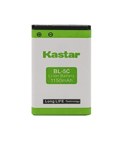 Kastar BL-5C Battery 1-Pack Replacement for NGM Boris, Clio, Dandy, Joy, Maxx, Oscar, Oscar Flip, Oscar V2, Play, PM1111, Premier, Roger, Storm, Swat, Victor, W13-NM8819