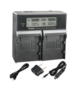 Kastar Battery and AC LCD Dual Fast Charger Replacement for CH04-BPA68-A
