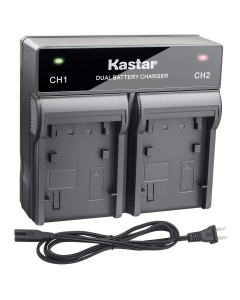 Kastar AC Rapid Dual Charger Compatible with Nikon EN-EL15 Nikon EN-EL15a Nikon EN-EL15e Battery, Nikon MH-25 Nikon MH-25A Charger, Nikon D7200 Nikon D7500 Nikon Z6 Nikon Z7 Nikon Z7Q3
