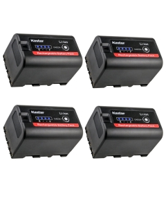 Kastar 4-Pack BP-U30 Battery 14.4V 2900mAh Replacement for Sony PXW-X160, PXW-X180, PXW-X200, PXW-Z450, PXW-Z190, PXW-Z280, PMW-100, PMW-150, PMW-150P, PMW-160, PMW-200, PMW-300, PMW-300K1 Camera