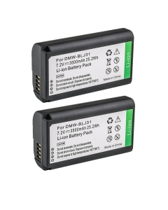 Kastar 2-Pack DMW-BLJ31 Battery Replacement for Panasonic DMW-BLJ31, DMW-BLJ31e Battery, Panasonic LUMIX S1, LUMIX S1R, LUMIX S1H, DMW-BGS1R, LUMIX S Series Full-Frame Mirrorless Cameras
