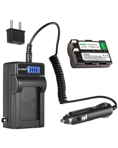 Kastar 1-Pack EN-EL3a Battery and LCD AC Charger Compatible with Nikon EN-EL3, EN-EL3a Battery, Nikon MH-18, MH-18a, MH-19 Charger, Nikon D50, D70, D70s, D100, D100 Digital SLR Cameras