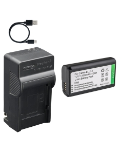 Kastar 1-Pack Battery and AC & USB-C Charger, Compatible with Panasonic DMW-BLJ31 BLJ31E, for LUMIX S1 S1R S1H Mirrorless Cameras