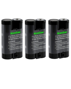 Kastar 3-Pack KAA2HR Battery Replacement for Kodak EasyShare C913, C1013, CD33, CD40, CD43, CD50, CD93, CD913, CW330, CX417P, CX4200, CX4210, CX4230, CX4300, CX4310, CX6200, CX6230, CX6330 Camera