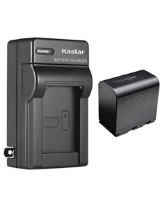 Kastar 1-Pack SSL-JVC70 Battery and AC Wall Charger Compatible with JVC GY-HMQ10, GY-HMQ10E, GY-HM200, GY-HM200U, GY-HM200HW, GY-HM200SP, GY-HM200SP Sports, GY-HM250 GY-HM250SP Camera