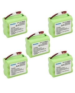 Kastar 5-Pack 7.2V 2300mAh Ni-MH Battery Replacement for ADT/Protection One Control Box Battery, JC1P-BH722 Security Control Panel Battery, DANTONA CUSTOM223, 2GIG BATT1X, 2GIG BATT2X Console