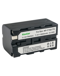 Kastar 1-Pack NP-F770 Battery 7.4V 5800mAh Replacement for CCD-TRV47 CCD-TRV48 CCD-TRV49 CCD-TRV51 CCD-TRV510 CCD-TRV517 CCD-TRV54 CCD-TRV55 CCD-TRV56 CCD-TRV57 CCD-TRV58 CCD-TRV59 Camera