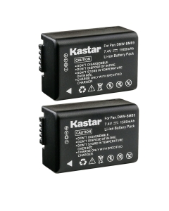 Kastar 2-Pack BP-DC9 Battery Replacement for Leica BP-DC9 BP-DC9-E BP-DC9-U Battery, Leica BC-DC9 BC-DC9-E BC-DC9-U Charger, Leica V-Lux 2, Leica V-Lux 3 Camera