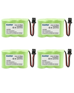 Kastar 4-Pack 2/3AA 3.6V 800mAh Ni-MH Battery Replacement for T-5000 T5000 FF-675 FT-6203 TRB-6500, GE 52310 52311 53304 29519A 29630A 52189A BT11 BT-11 GE29630A 5-2310 5-2311 5-3304 2-9519A