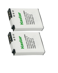 Kastar 2ack EN-EL12 Battery Replacement Cement for Nikon EN-EL12 ENEL12 Battery, Nikon MH-65 MH-65P Charger, Nikon Coolpix S9500, Coolpix S9600, Coolpix S9700, Coolpix S9700s Camera