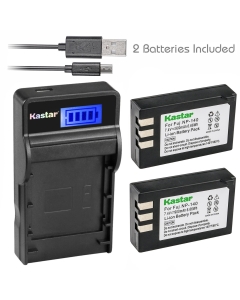 Kastar Battery (X2) & Slim LCD Charger for Fujifilm NP-140 Fuji NP-140 NP140 FNP140 and Fujifilm FinePix S100FS, Fujifilm FinePix S200EXR, Fujifilm FinePix S205XR Cameras