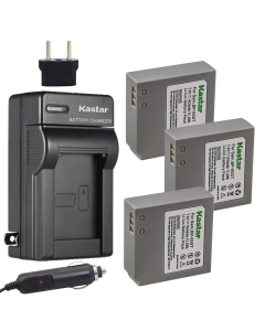 Kastar 3 Pack Battery +Charger for Samsung IA-BP85ST IA-BP85NF HMX-H100 HMX-H104 HMX-H105 HMX-H106 SC-HMX10 HMX20C SC-MX10 SC-MX20 SMX-F30 SMX-F33 SMX-F34 VP-HMX08 VP-HMX10 VP-MX10 VP-MX20 VP-MX25