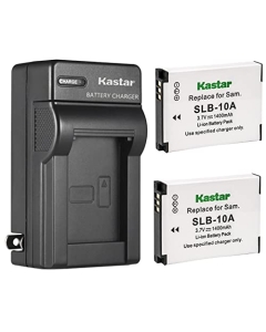 Kastar 2-Pack BT-02 Battery and AC Wall Charger Replacement for Zoom BT-02 Battery, Zoom LBC-1 Charger, Zoom Q4 Handy Video Recorder, Zoom Q4n Handy Video Recorders 247-9036