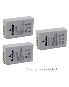 Kastar [Fully Decoded] EN-EL24 Battery (3-Pack) for Nikon EN-EL24 ENEL24 Rechargeable Li-ion Battery Work with Nikon 1 J5 Camera