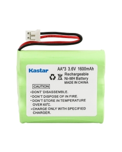 Kastar 1-Pack Ni-MH Battery 3.6V 1600mAh Replacement for Flagpole Solar Light Battery, Flag Pole Light Waterproof Battery