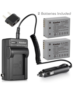 Kastar Battery (2-Pack) and Charger Kit for Canon NB-7L, CB-2LZE Work with Canon PowerShot G10, PowerShot G11, PowerShot G12, PowerShot SX30 is Digital Cameras