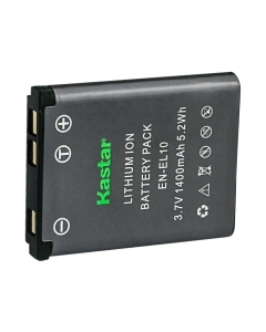 Kastar 1-Pack EN-EL10 ENEL10 Battery Replacement for Nikon Coolpix S60 Coolpix S80 Coolpix S200 Coolpix S202 Coolpix S203 Coolpix S210 Coolpix S220 Coolpix S230 Coolpix S500 Coolpix S510 Camera