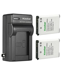 Kastar 2-Pack EN-EL19 Battery and AC Wall Charger Replacement for Nikon Coolpix W100, Coolpix W150, Coolpix S100, Coolpix S2500, Coolpix S2550, Coolpix S2600, Coolpix S2700, Coolpix S2750 Camera