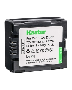 Kastar Camcorder Battery Replacement for Panasonic CGR-DU06 CGA-DU06 CGR-DU07 CGA-DU07 CGR-DU14 CGA-DU14 CGR-DU21 CGA-DU21 and Hitachi DZ-BP14S DZ-BP7S DZ-BP21SJ Battery