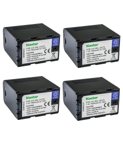 Kastar SSL-JVC70 Battery 4-Pack Replacement for JVC SSL-JVC50, SSL-JVC70, SSL-JVC75, BN-S8I50 Battery, JVC JVC GY-HMQ10, GY-HMQ10E, GY-LS300, GY-LS300CHU, GY-HM200, GY-HM200U Camera