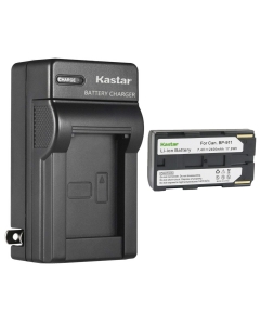 Kastar 1-Pack Battery and AC Wall Charger Replacement for Canon BP-911 BP-911K BP-914 BP-915, BP-930 BP-935, BP-925, BP-945 BP-950 BP-950G BP-955, BP-970 BP-970G BP-975 Battery