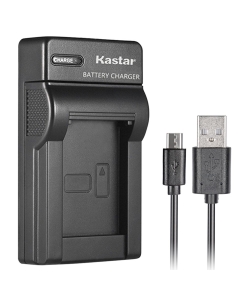 Kastar Slim USB Charger for JVC BN-VF808, BN-VF808U, BNVF808 and JVC Everio GZ-MG130 148 150 155 175 255 275 575 GZ-HD7 GR-D745 746 750 760 770 771 775 790 796 JVC MiniDV + More camcorders