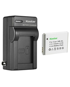 Kastar 1Pcs Battery and AC Wall Charger Replacement for Canon PowerShot SX520 HS, PowerShot SX530 HS, PowerShot SX540 HS, PowerShot SX600 HS, PowerShot SX610 HS, PowerShot SX700 HS, PowerShot SX710 HS