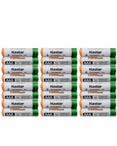 Kastar AAA 24-Pack Ni-MH 1000mAh Super High-Capacity Rechargeable Battery Replacement for Panasonic HHR-4DPA HHR-55AAABU HHR-65AAABU, Out Door Solar Light, Garden Landscaping Solar Light, Path Light