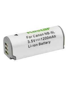 Kastar 1-Pack NB-9L Battery 3.5V 1200mAh Replacement for Canon PowerShot N, PowerShot N2, Powershot ELPH 510 HS, Powershot ELPH 520 HS, Powershot ELPH 530 HS, Powershot SD4500 is Camera