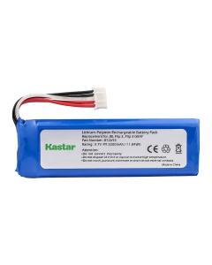 Kastar Li-Polymer Battery 3.7V 3200mAh/11.84Wh Replacement for JBL GSP872693, P763098 03 Battery and JBL Flip 3, JBLFLIP3GRAY Wireless Portable Speaker